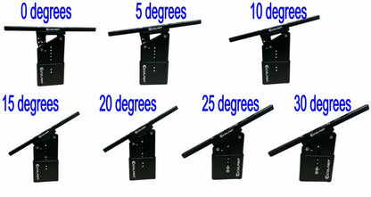 Culprit Adjustable Between the Arm Riser   with  Dual Stack Bridge