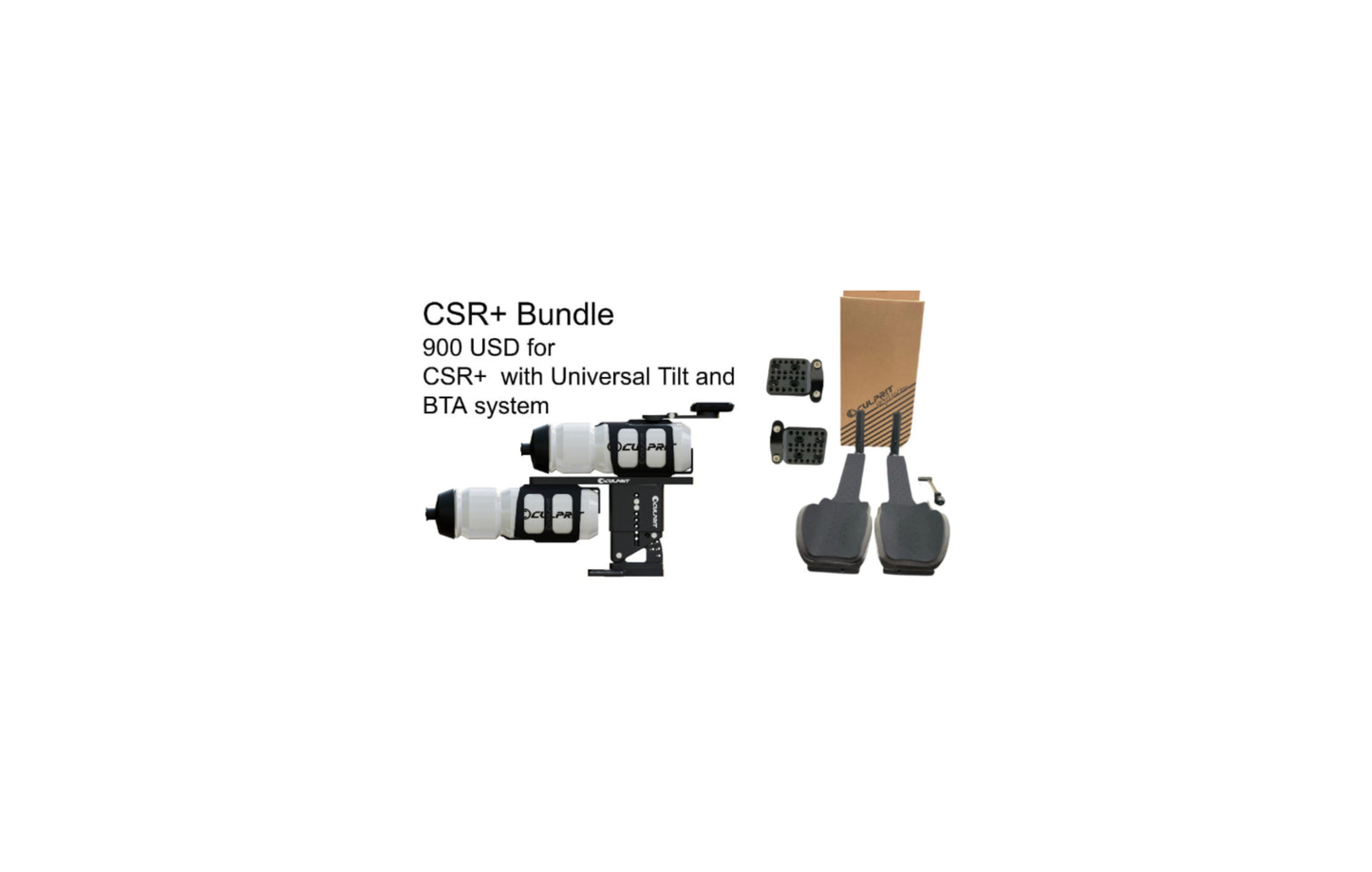Bundle Sale : CSR+ with Universal Tilt Hardware and the complete BTA Bundle