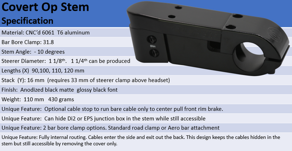 Covert Op Aero Stem